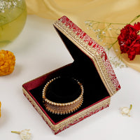 Saaj Single Brocade Kada Box - Image 2