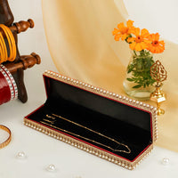 Sindoori Brocade Chain Box - Image 2