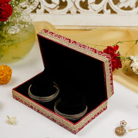 Saaj Double Brocade Kada Box - Image 2