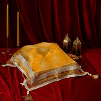 Basant Yellow Velvet Gift Set - Image 4