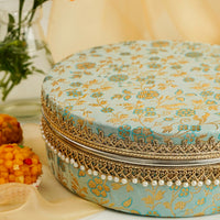 Seher Flat 1kg Ladoo Box - Image 2