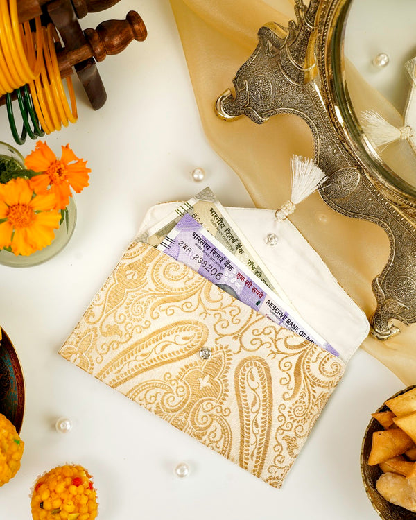 Noori Brocade Shagun Envelope image 1
