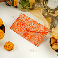 Sunehri Brocade Shagun Envelope - Image 1