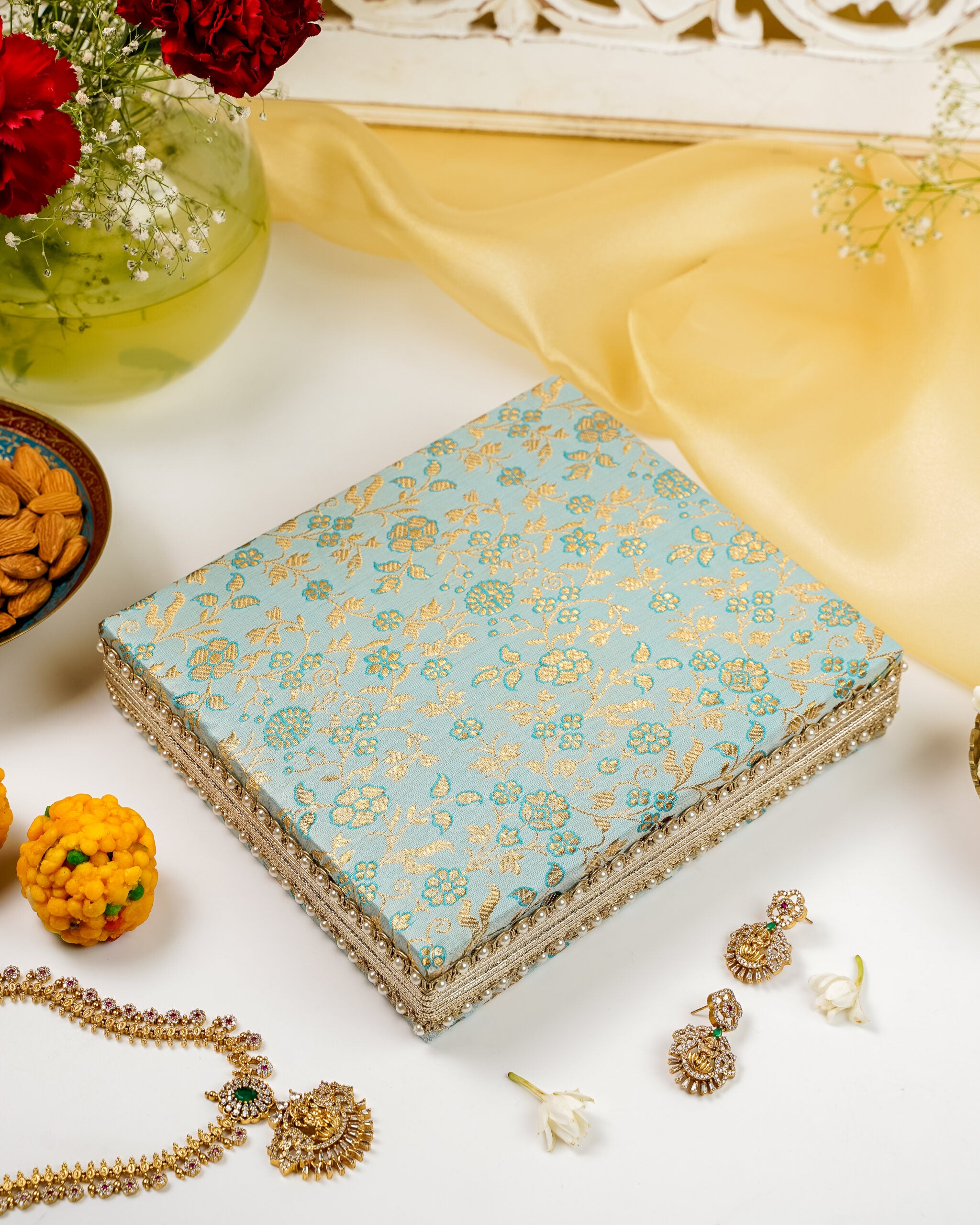 Seher Brocade Necklace Box