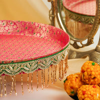 Raani Pink Meenakari Shagun Thaal - Image 3