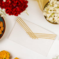 Noori Grid Gota Work Shagun Envelope - Image 1