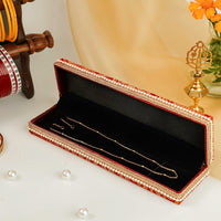 Sindoori Paisley Brocade Chain Box - Image 2