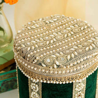 Baagh Velvet Ladoo/Bhaji Box - Image 3