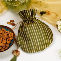 Saawan Silk & Gota Work Potli - Image 1