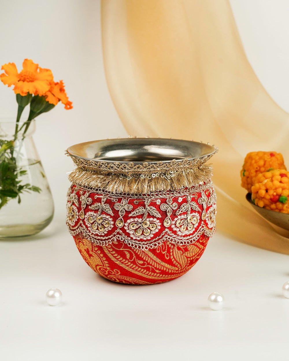 Sindoori Brocade Gadvi