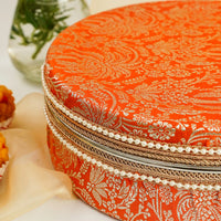 Sunehri Flat 1kg Ladoo Box - Image 3