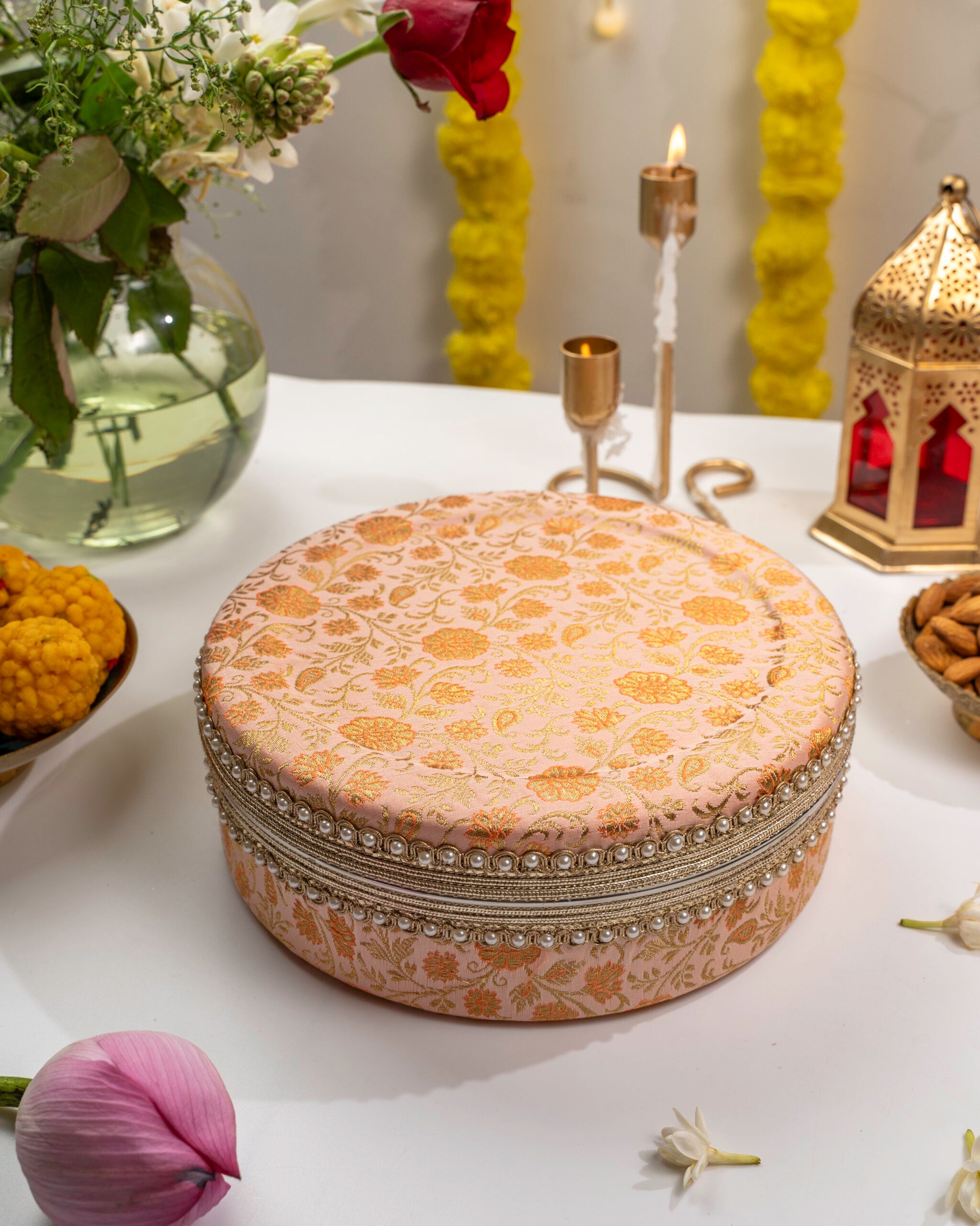 Meher Ladoo Box Flat (1kg) image 0