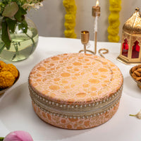 Meher Flat 1kg Ladoo Box - Image 1