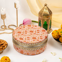 Bahaar Brocade Ladoo Box Small - Image 2