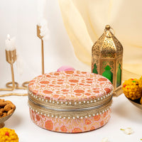 Bahaar Brocade Ladoo Box Small - Image 1