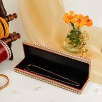 Raani Pink Meenakari Chain Box - Image 2