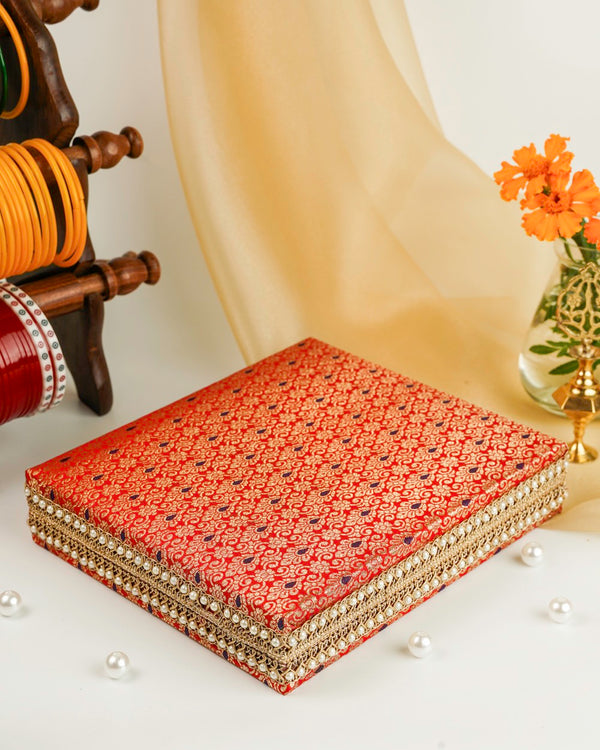 Sindoori Brocade Necklace Box image 0