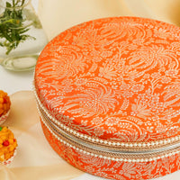 Sunehri Flat 1kg Ladoo Box - Image 2