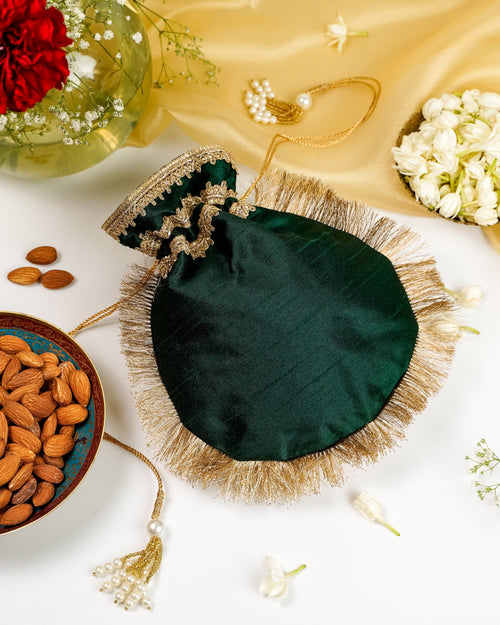 Baagh Silk Potli image 0