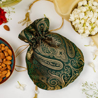 Baagh Brocade Potli - Image 1