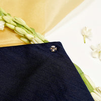 Chandni Silk, Grid Gota work, Trousseau Bag - Image 3