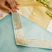 Seher Grid Gota Work Trousseau Bag - Image 5