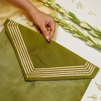 Saawan Silk, V Design Gota work Trousseau Bag - Image 2