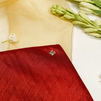 Saaj Silk, Full Gota work, Trousseau Bag - Image 3