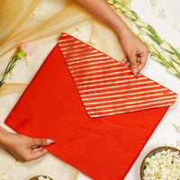 Suneheri Silk, Full Gota work, Trousseau Bag - Image 2