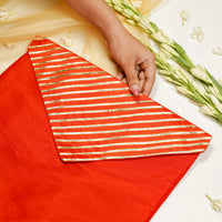 Suneheri Silk, Full Gota work, Trousseau Bag - Image 3