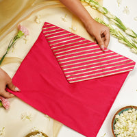 Gulzaar Silk, Full Gota work, Trousseau Bag - Image 2