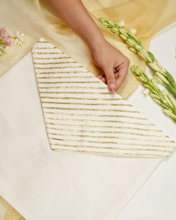 Noori Silk Full Gota Work Trousseau Bag