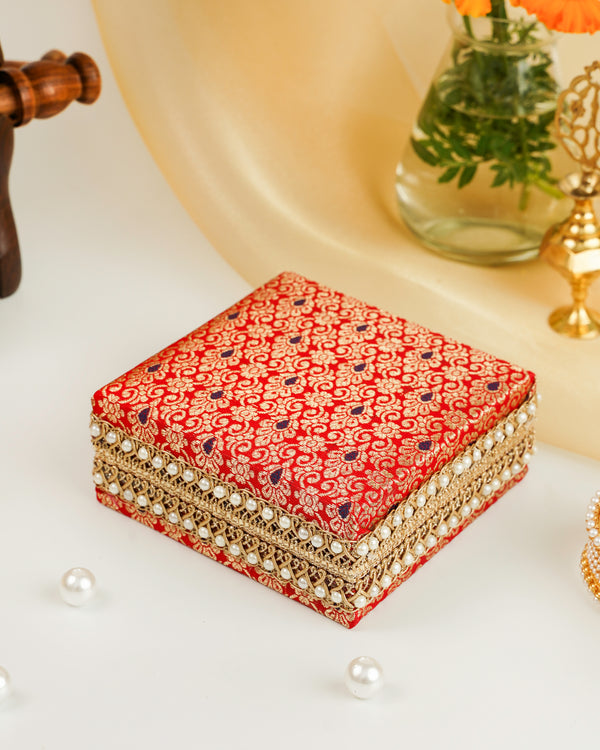 Sindoori Brocade Single Kada Box