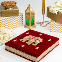 Saaj Elephant Necklace Box - Image 1