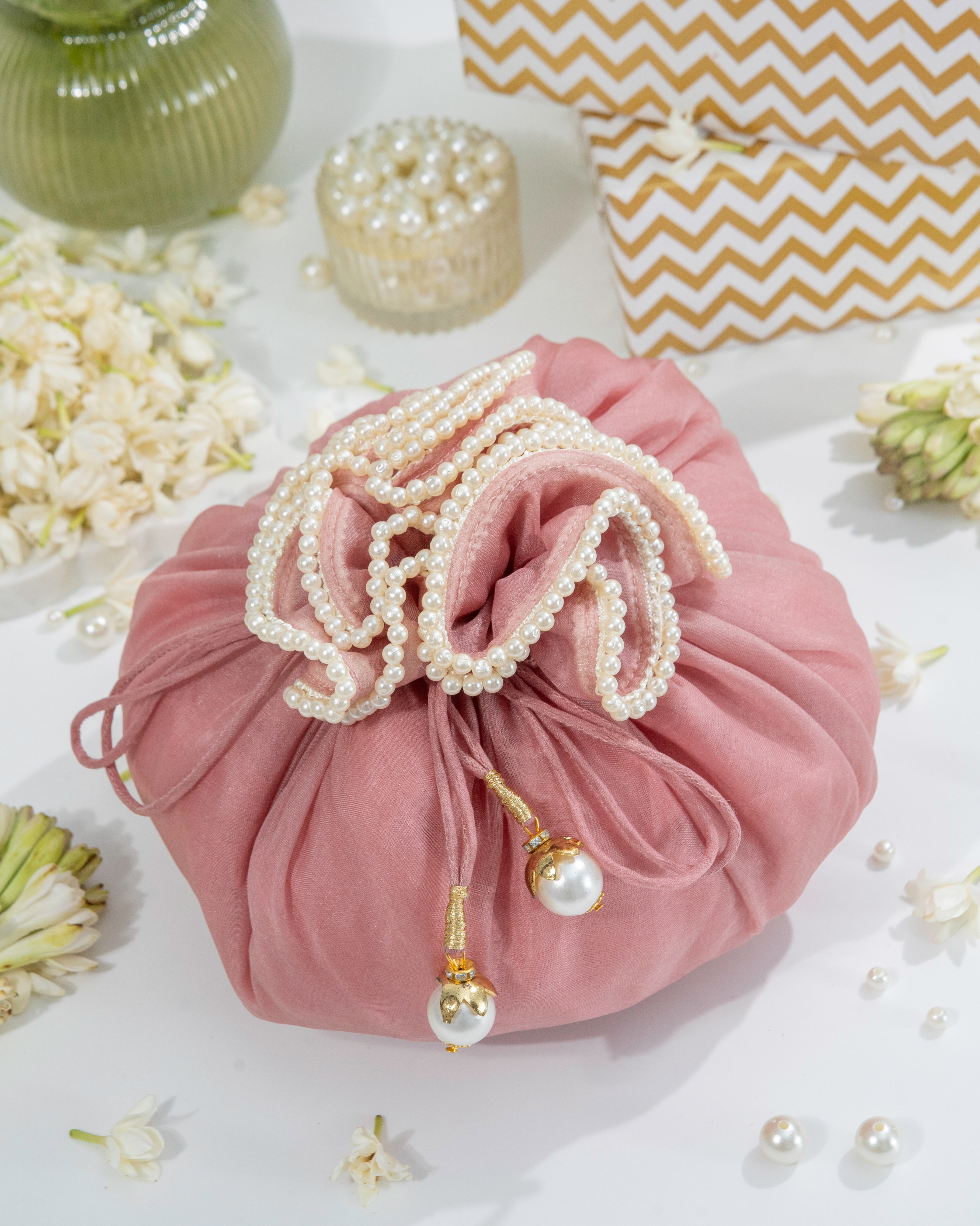 Saanjh Organza Potli