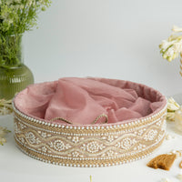 Saanjh Round Tissue Basket - Image 2