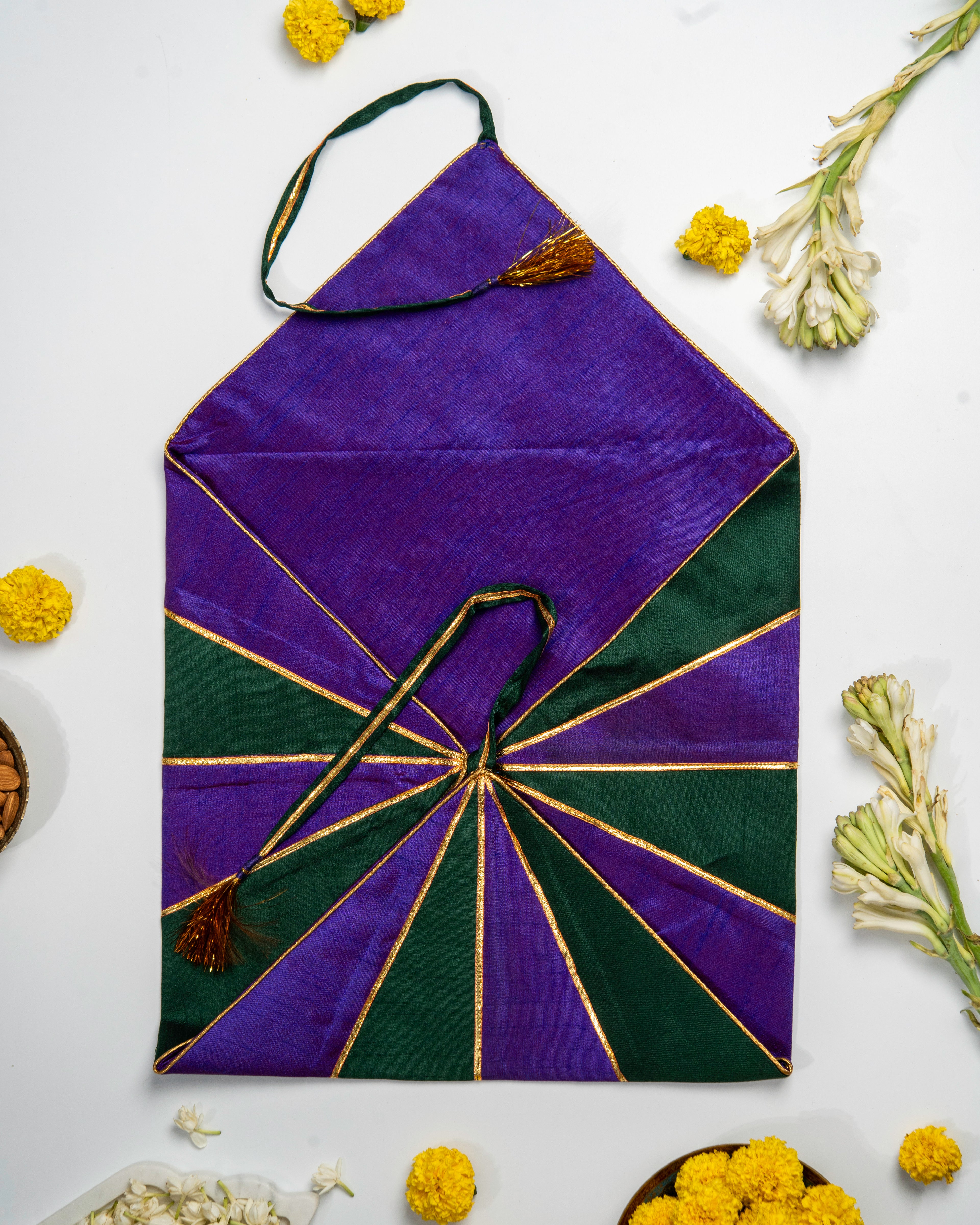Rangrez Silk & Gota Trousseau Bag