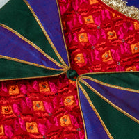 Rangrez Silk & Gota Trousseau Bag - Image 3