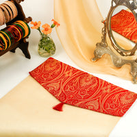 Sindoori Brocade Silk & Organza Trousseau Bag - Image 4