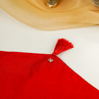 Sindoori Brocade Silk & Organza Trousseau Bag - Image 5