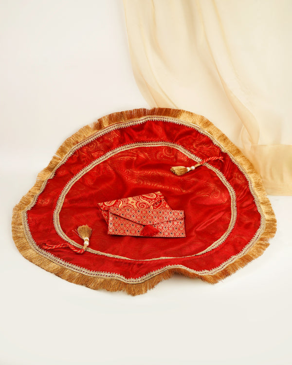 Sindoori Lap Cover - Pair of 2