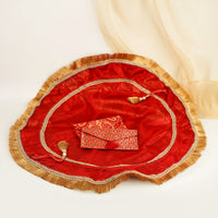 Sindoori Lap Cover - Pair of 2 - Image 2