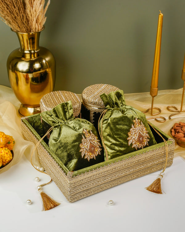 Saba Small Velvet Gift Set