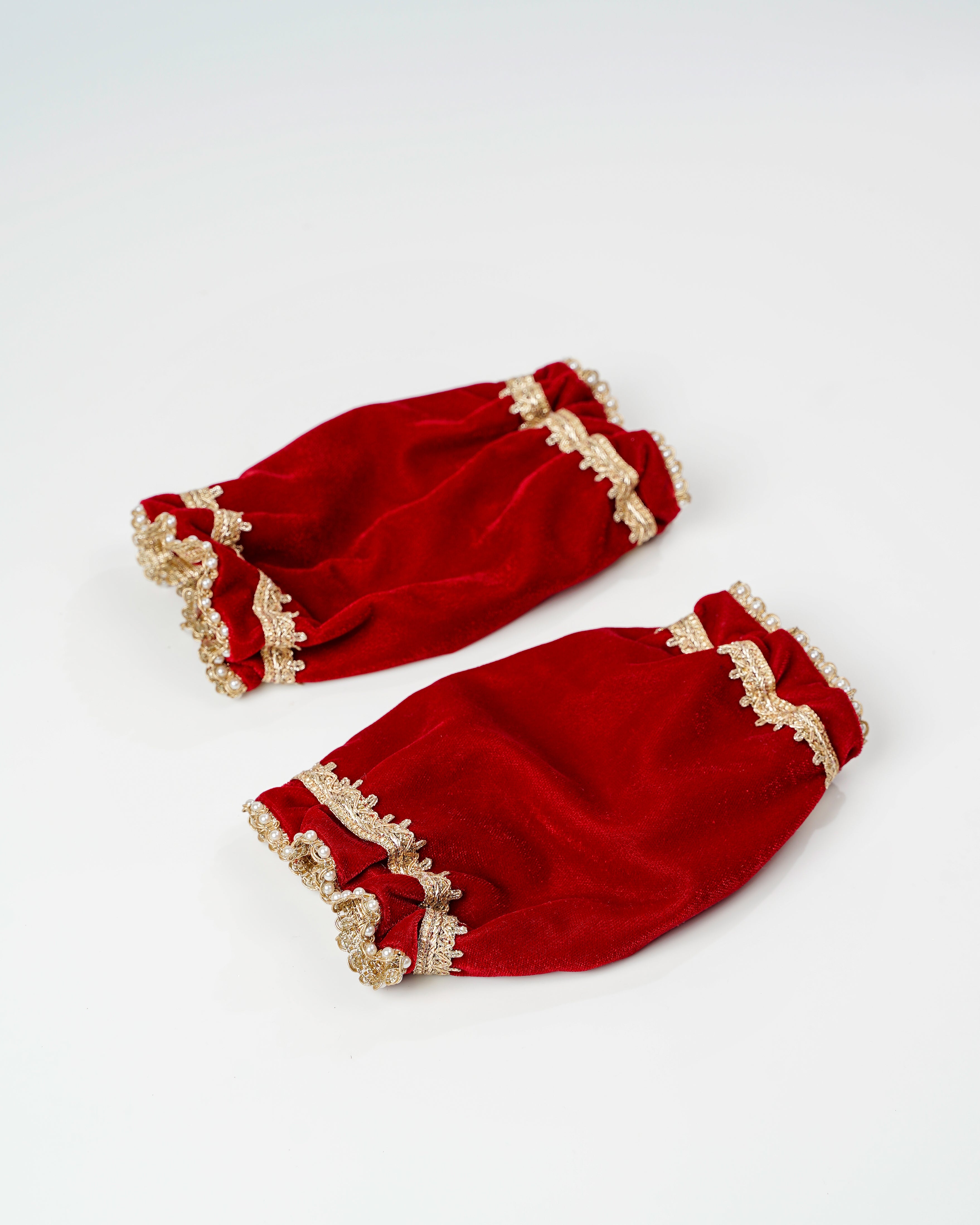 Red Velvet Chura Cover (Pair of 2)