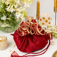 Saaj Gota Organza Potli - Image 1