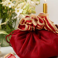Saaj Gota Organza Potli - Image 2