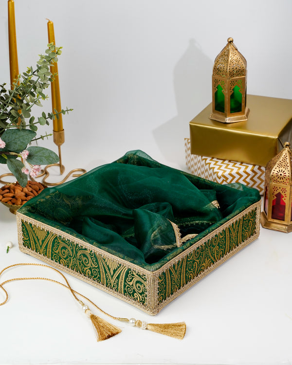 Baagh Brocade Tissue Basket