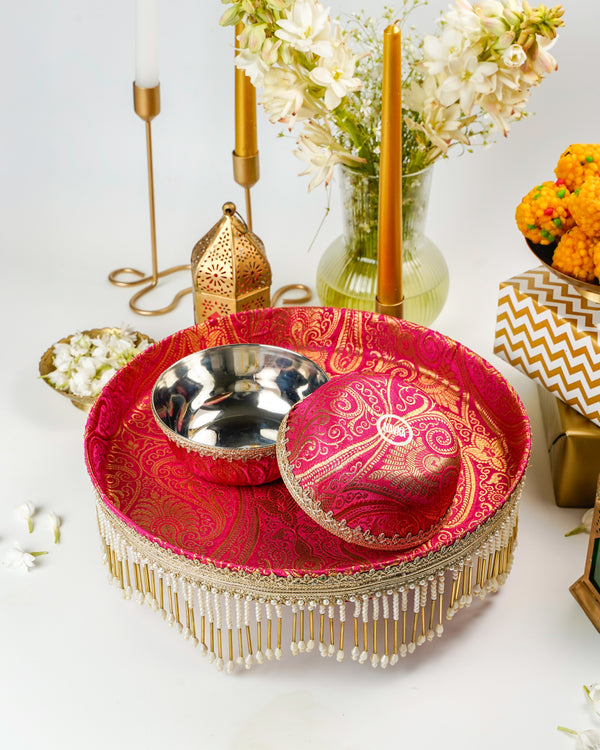 Gulzaar Thaal & 2 Bowl Set