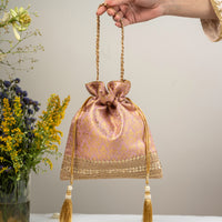 Meher Lilac Potli Bag - Image 1