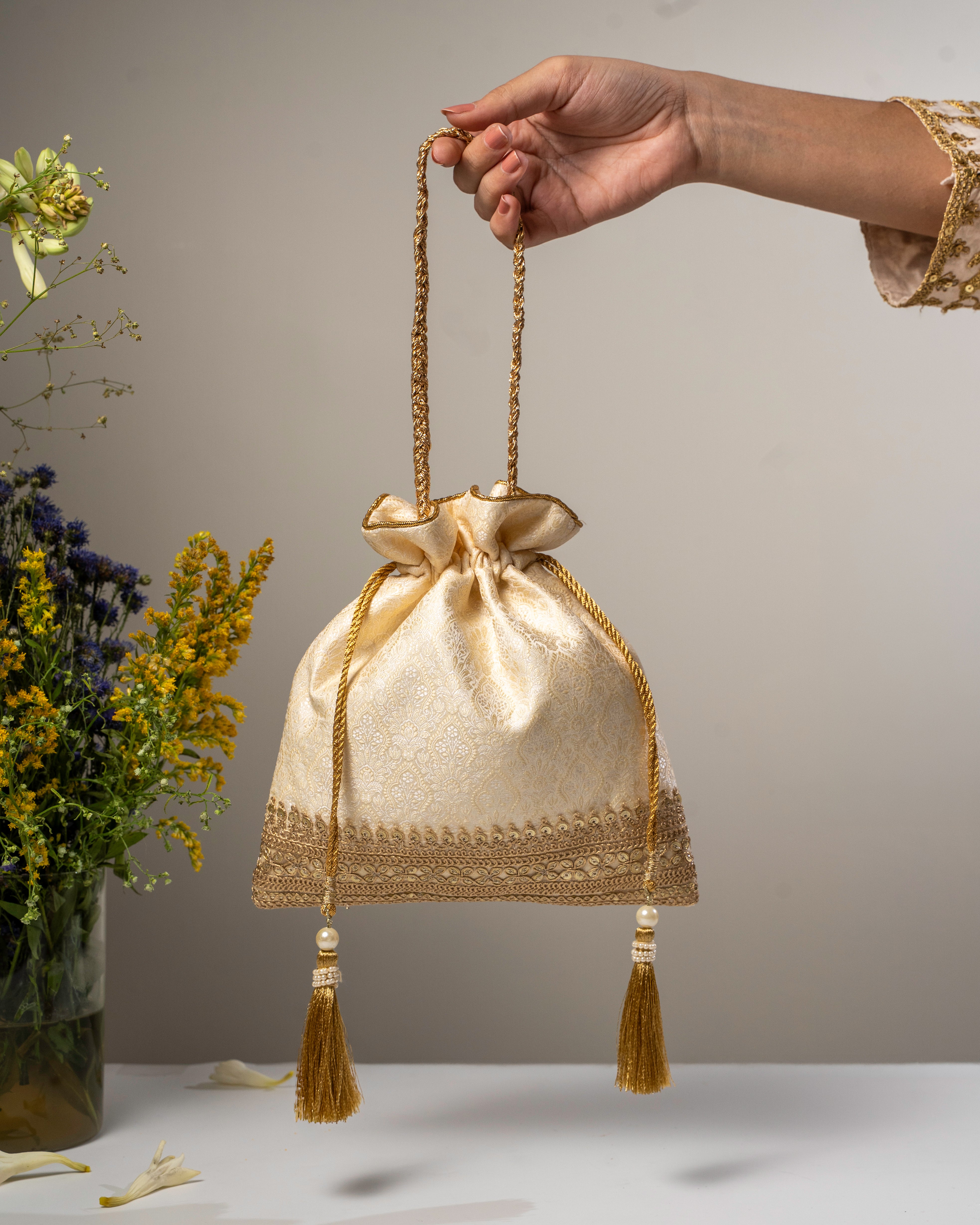 Meher Ivory Potli Bag